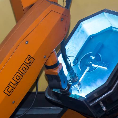 Saldatura robot - carpenteria meccanica a Bergamo Nozza e Locati